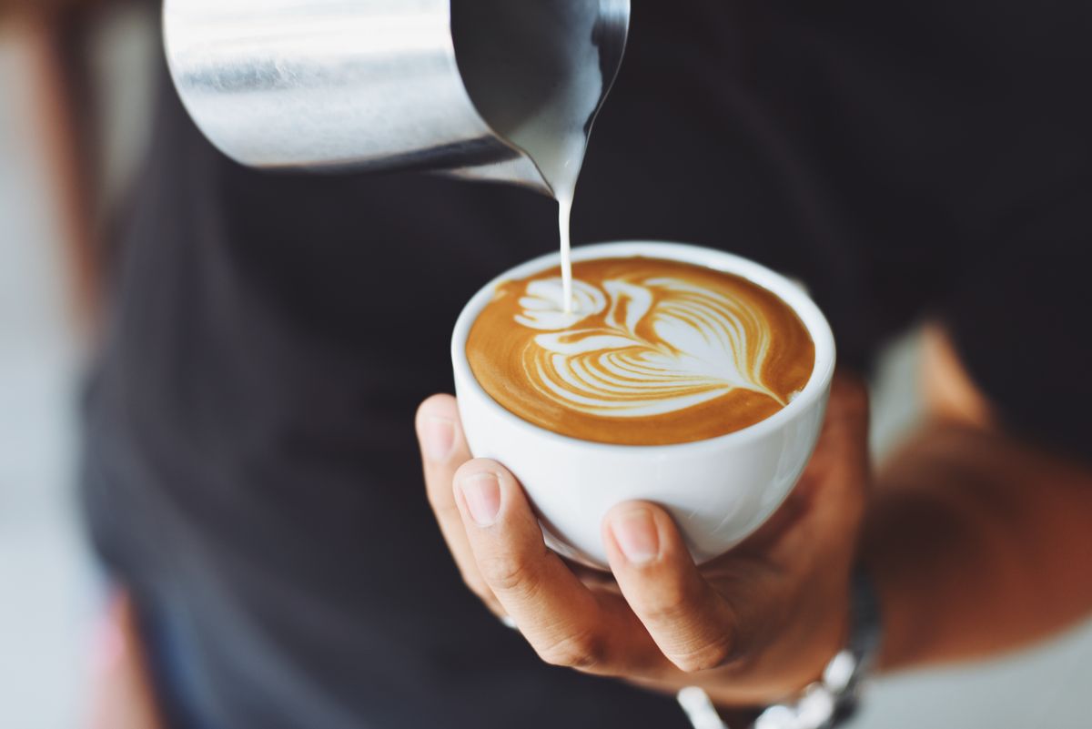 Morning counter where source notes are logged